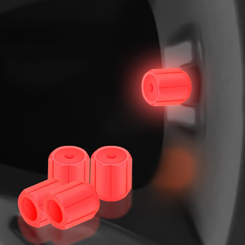 Bouchons de valve lumineux pour les cyclistes nocturnes