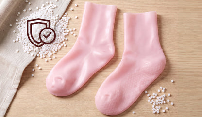 Chaussettes hydratantes en silicone