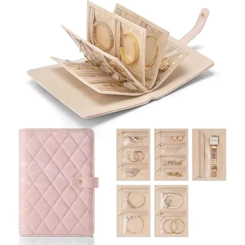 TravelLuxe – Boîte de rangement pour bijoux au quotidien et en voyage