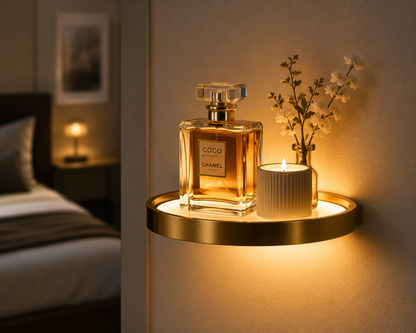 Étagère Murale Lumineuse