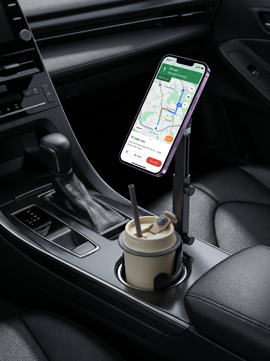 Support de téléphone pour porte-gobelet de voiture