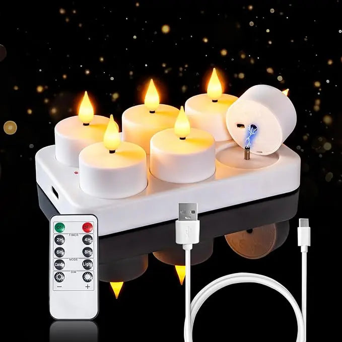 Bougies LED Rechargeables