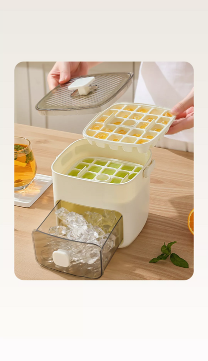 Bac à glaçons avec couvercle