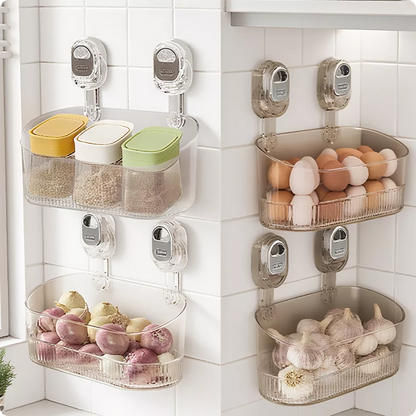Étagère de rangement à ventouse
