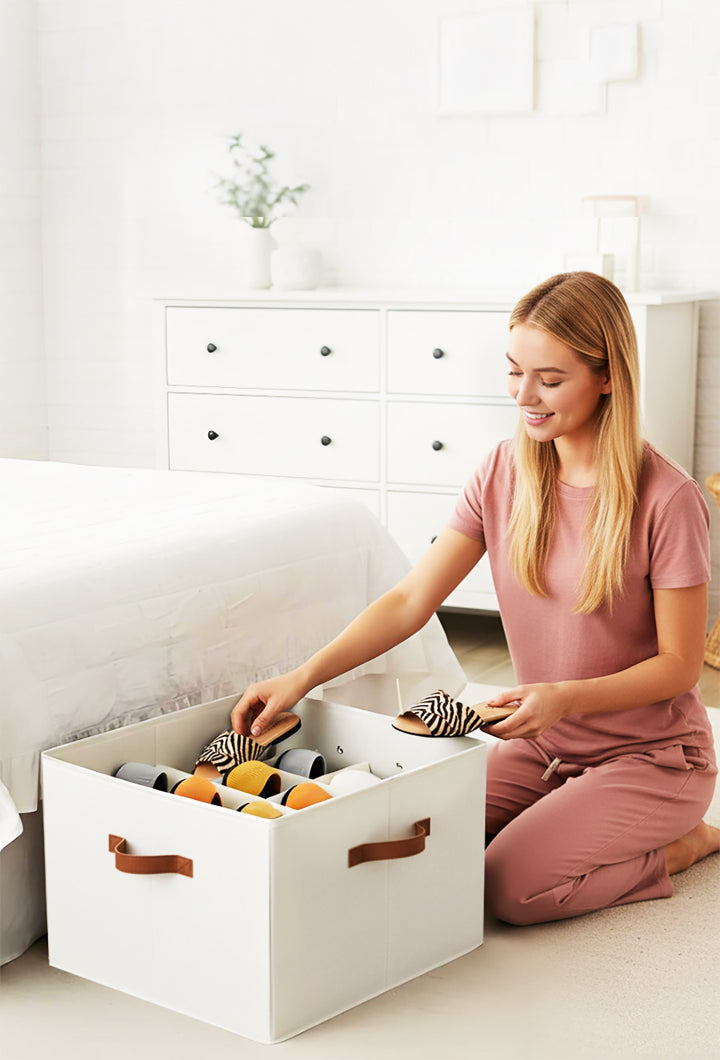 Boîte de rangement avec 12 compartiments