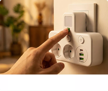 Adaptateur multiprise EU