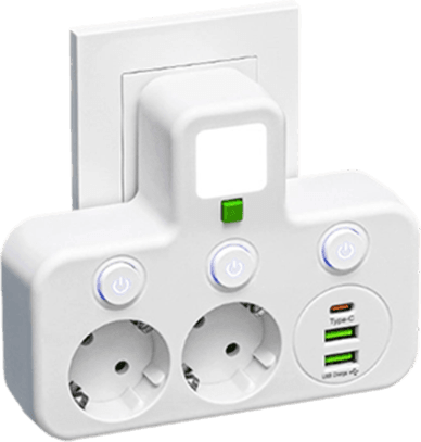 Adaptateur multiprise EU