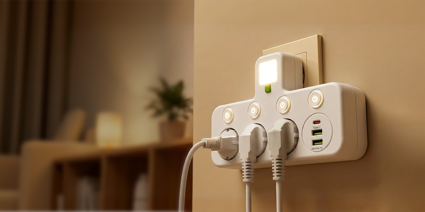 Adaptateur multiprise EU