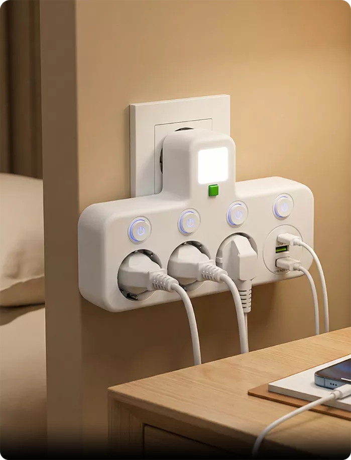 Adaptateur multiprise EU