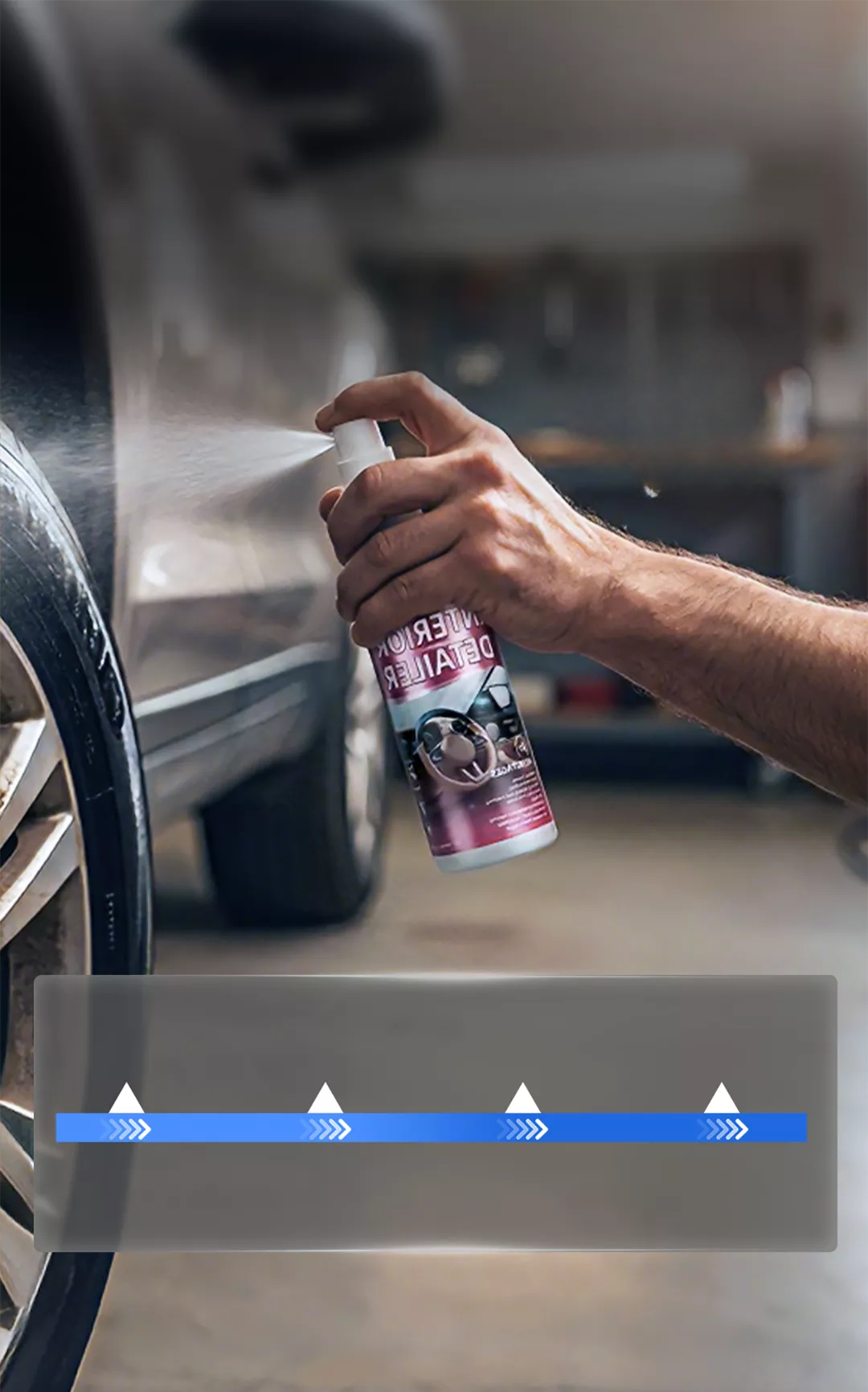 Produit de polissage protecteur pour intérieur de voiture - 100 ml