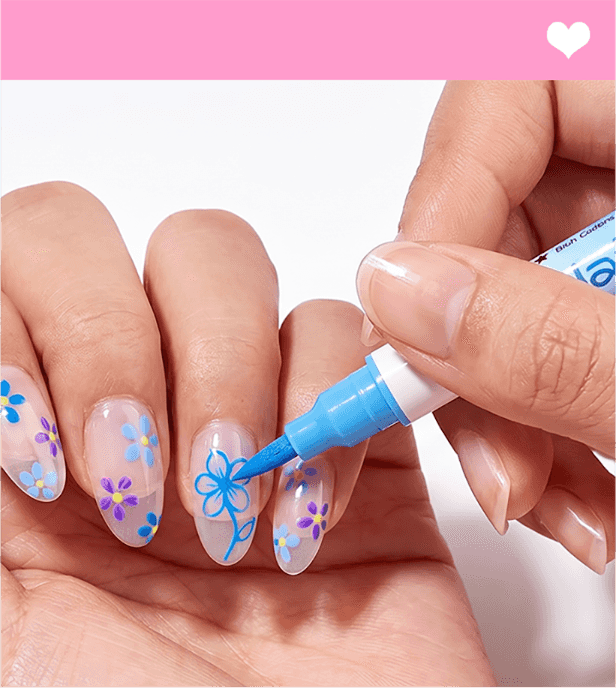 Ensemble de Stylos Double Embout pour Nail Art