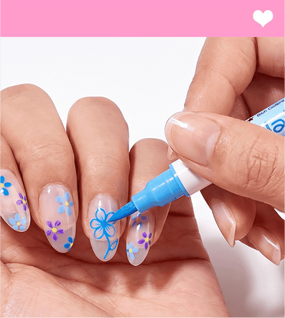 Ensemble de Stylos Double Embout pour Nail Art