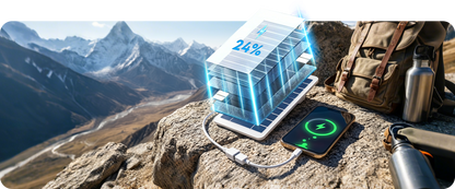 Chargeur Solaire Portable