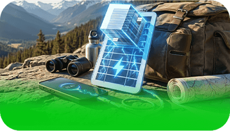 Chargeur Solaire Portable