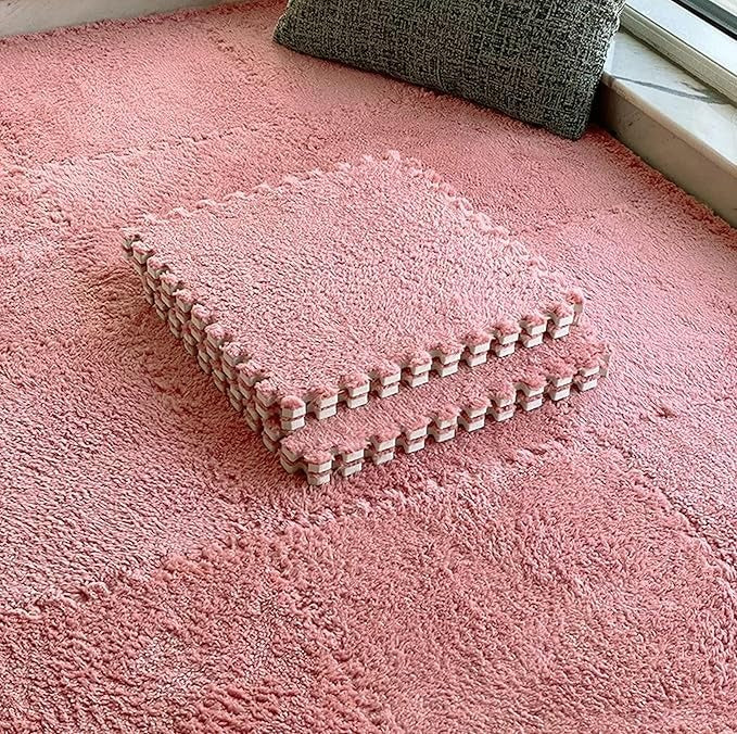 SoftStep PlayTiles – Dalles de sol modulaires et douces pour un jeu en toute sécurité et un intérieur élégant. (Lot de 10 pièces)