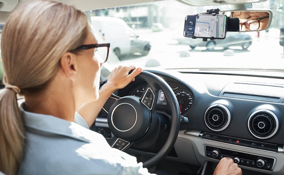 Support de téléphone de tableau de bord 360°