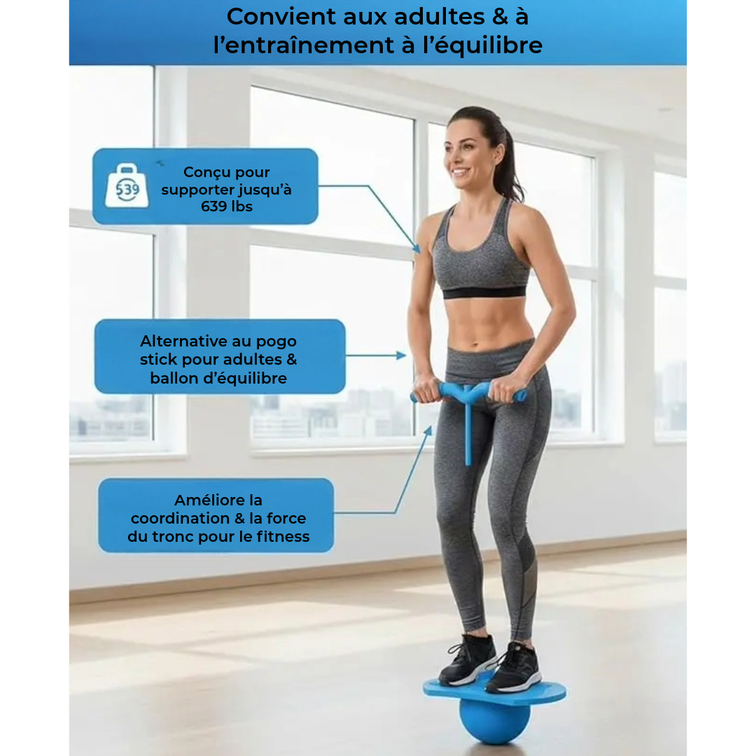 BounceBuddy – Ballon d’équilibre pour jouer et bouger