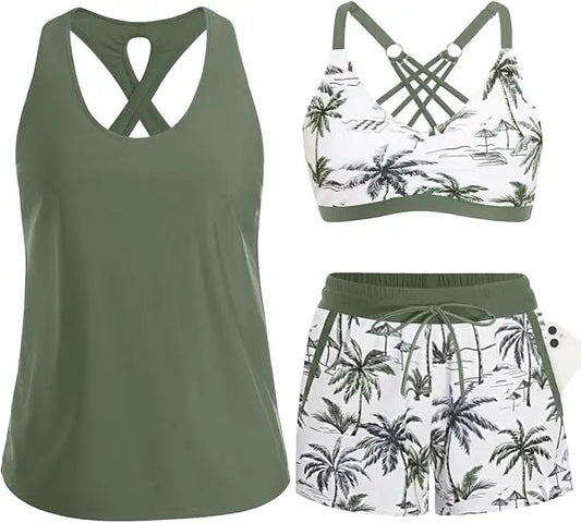 Tankini d’été actif