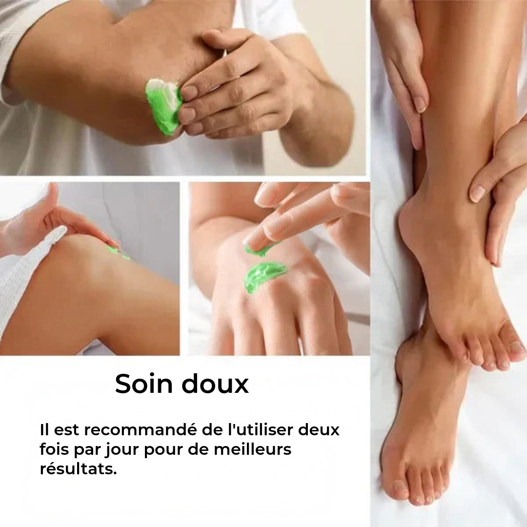 Crème hydratante pour les pieds à l'huile de tea tree et à l'Aloe Vera