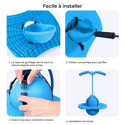 BounceBuddy – Ballon d’équilibre pour jouer et bouger