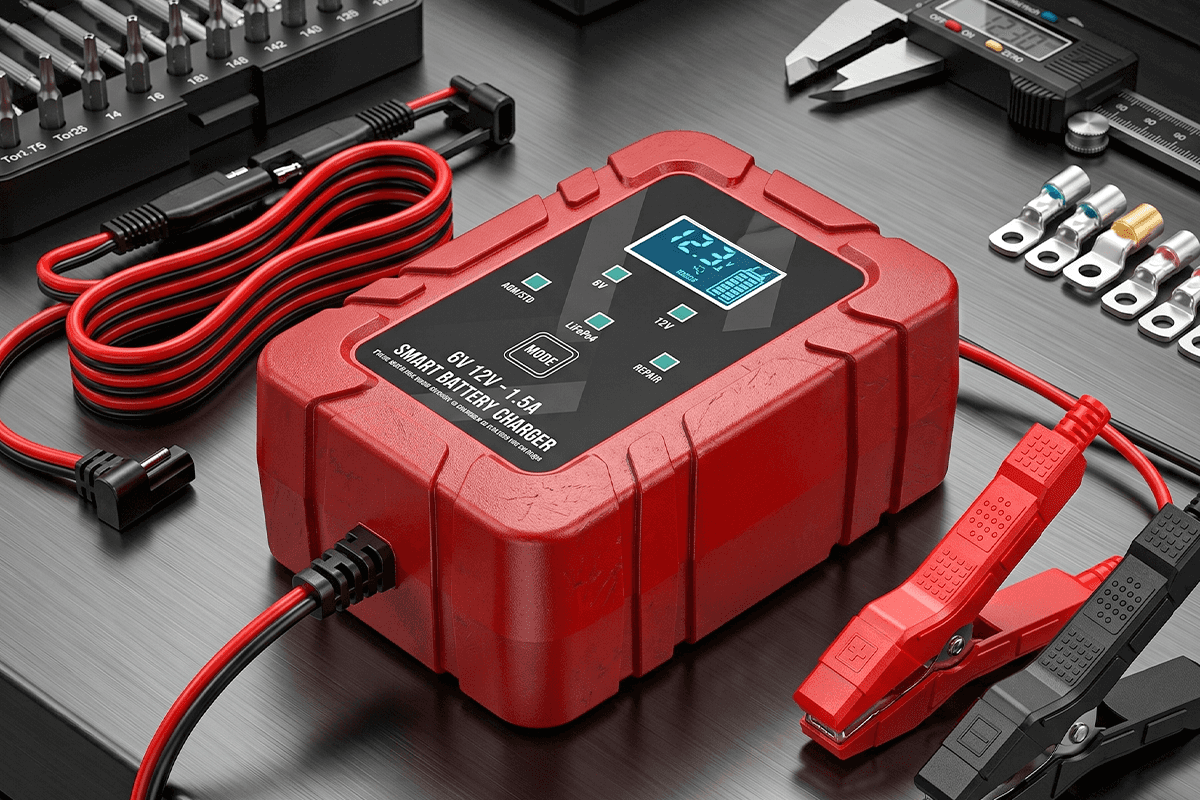 Chargeur Intelligent pour une condition optimale de la batterie