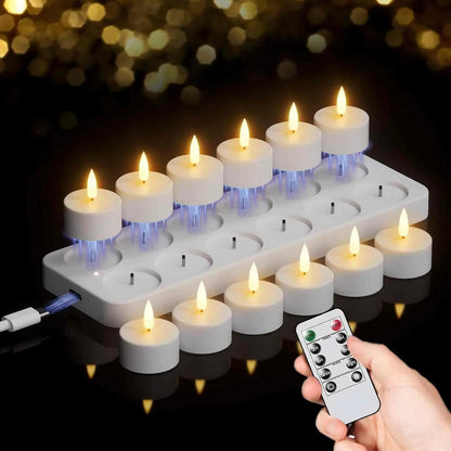 Bougies LED Rechargeables