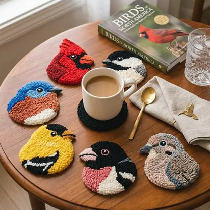 Kit de Broderie DIY pour Dessous de Verreet