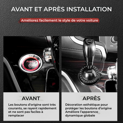 Poignée de démarrage avec logo auto