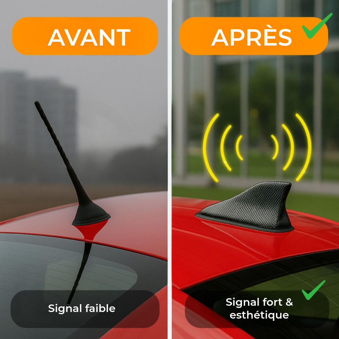 Amplificateur d’antenne voiture Shark – réception radio supérieure