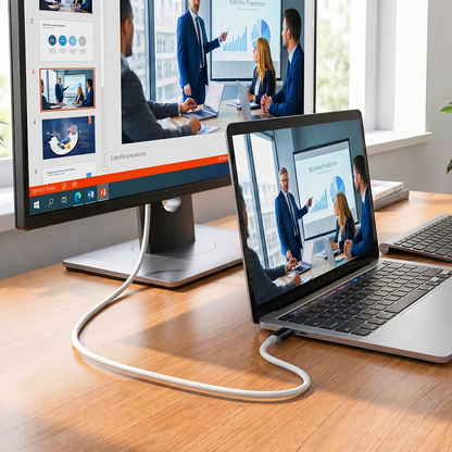 Câble adaptateur USB-C vers HDMI – Diffusez, jouez et rechargez en même temps – Pour Switch, mobile et tablette