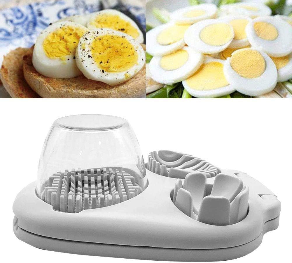 Coupe-œufs 3-en-1 – Couper légumes, fruits et œufs n’a jamais été aussi facile