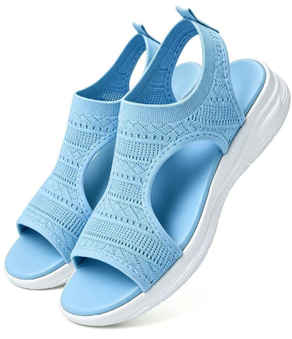 Sandales plates confortables et respirantes