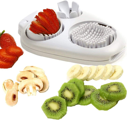 Coupe-œufs 3-en-1 – Couper légumes, fruits et œufs n’a jamais été aussi facile