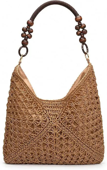 Sac cabas tissé bohème classique