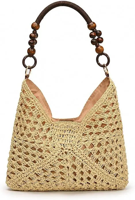 Sac cabas tissé bohème classique