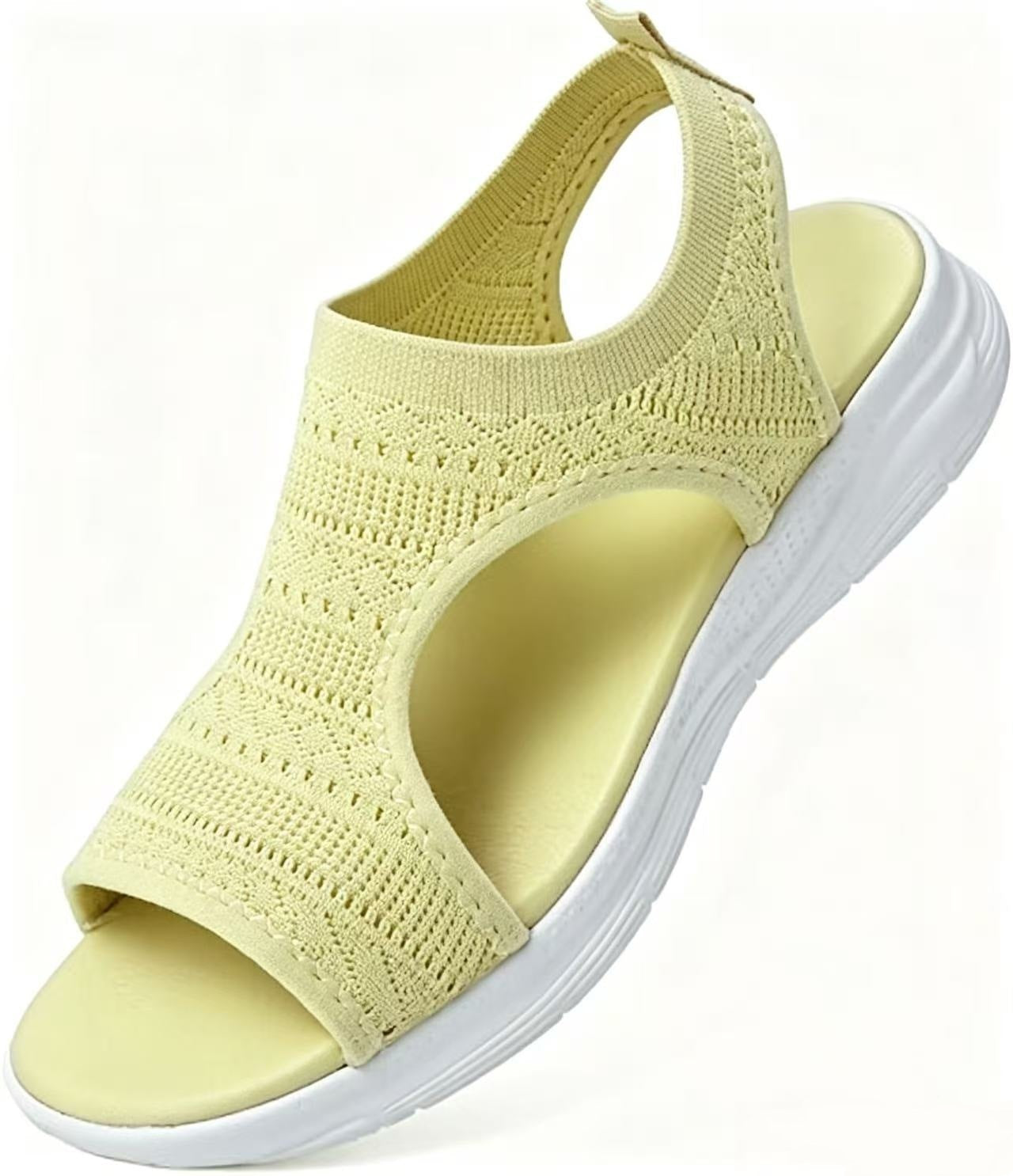 Sandales plates confortables et respirantes