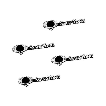 Autocollants de logo de voiture 3D
