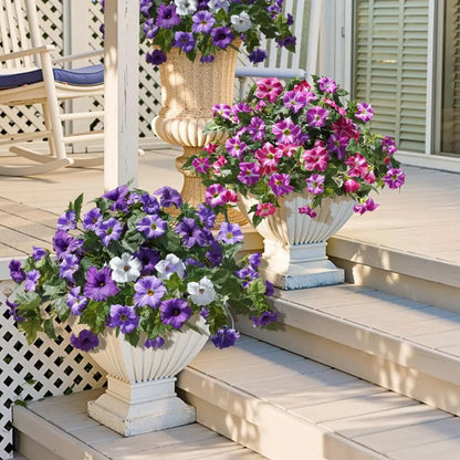 Pétunias Artificiels (2 pièces) – Pour l’intérieur et l’extérieur
