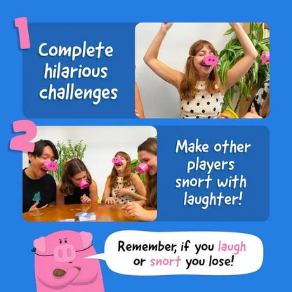 Pigsniff – Le jeu où rire est interdit