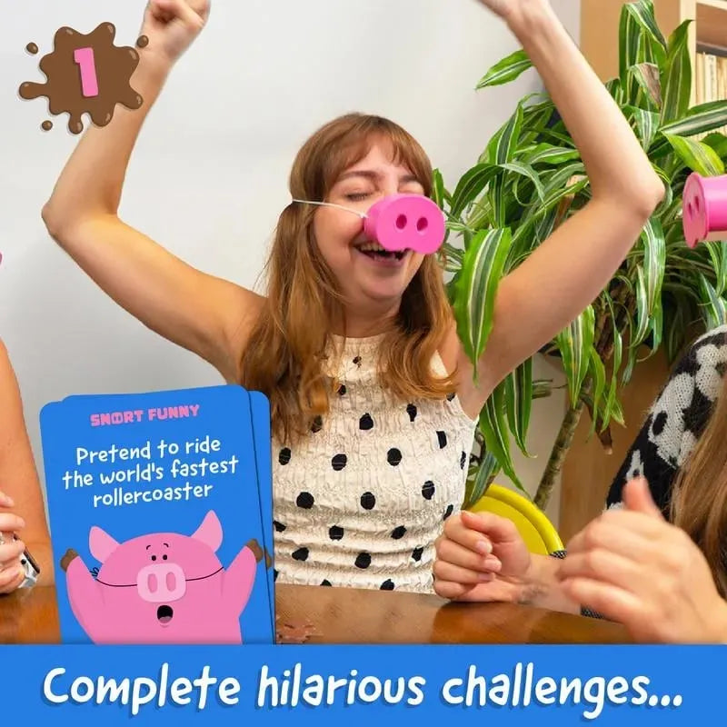 Pigsniff – Le jeu où rire est interdit