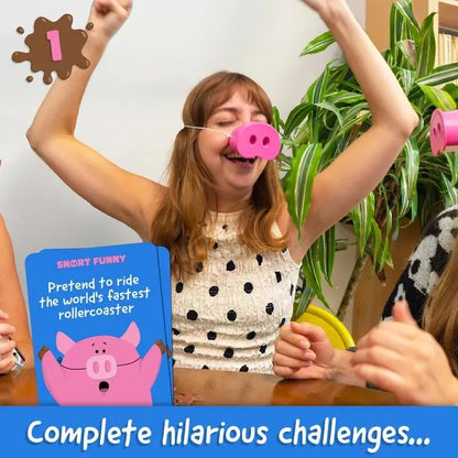 Pigsniff – Le jeu où rire est interdit