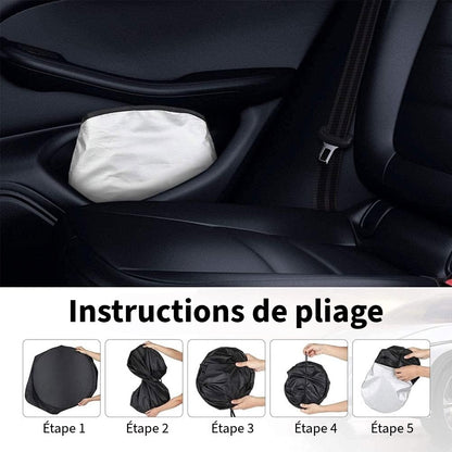Pare-soleil Pliable avec Logo de Voiture