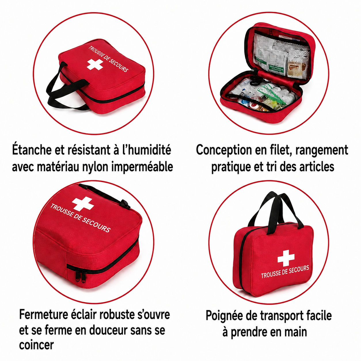 La trousse de premiers secours pour toute la famille
