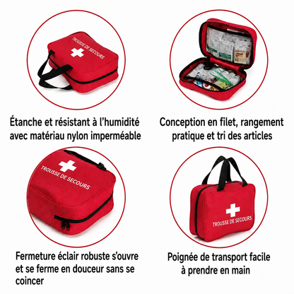 La trousse de premiers secours pour toute la famille