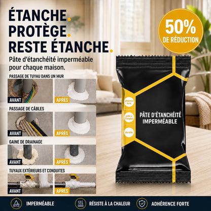 Mastic étanche – Flexible, résistant aux intempéries et facile à appliquer