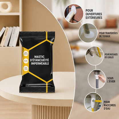 Mastic étanche – Flexible, résistant aux intempéries et facile à appliquer