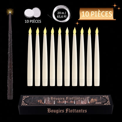 Bougies flottantes