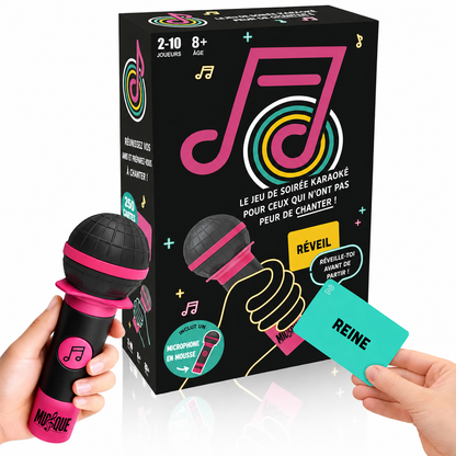 Jeu du Micro Musical – le jeu qui fait chanter tout le monde 🎤