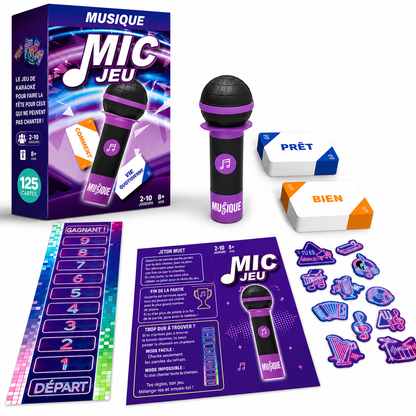 Jeu du Micro Musical – le jeu qui fait chanter tout le monde 🎤