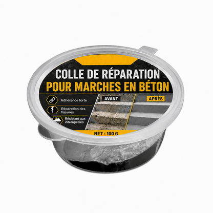 Colle pour béton pour réparation d’escaliers – Parfaite pour les escaliers, les allées et les terrasses